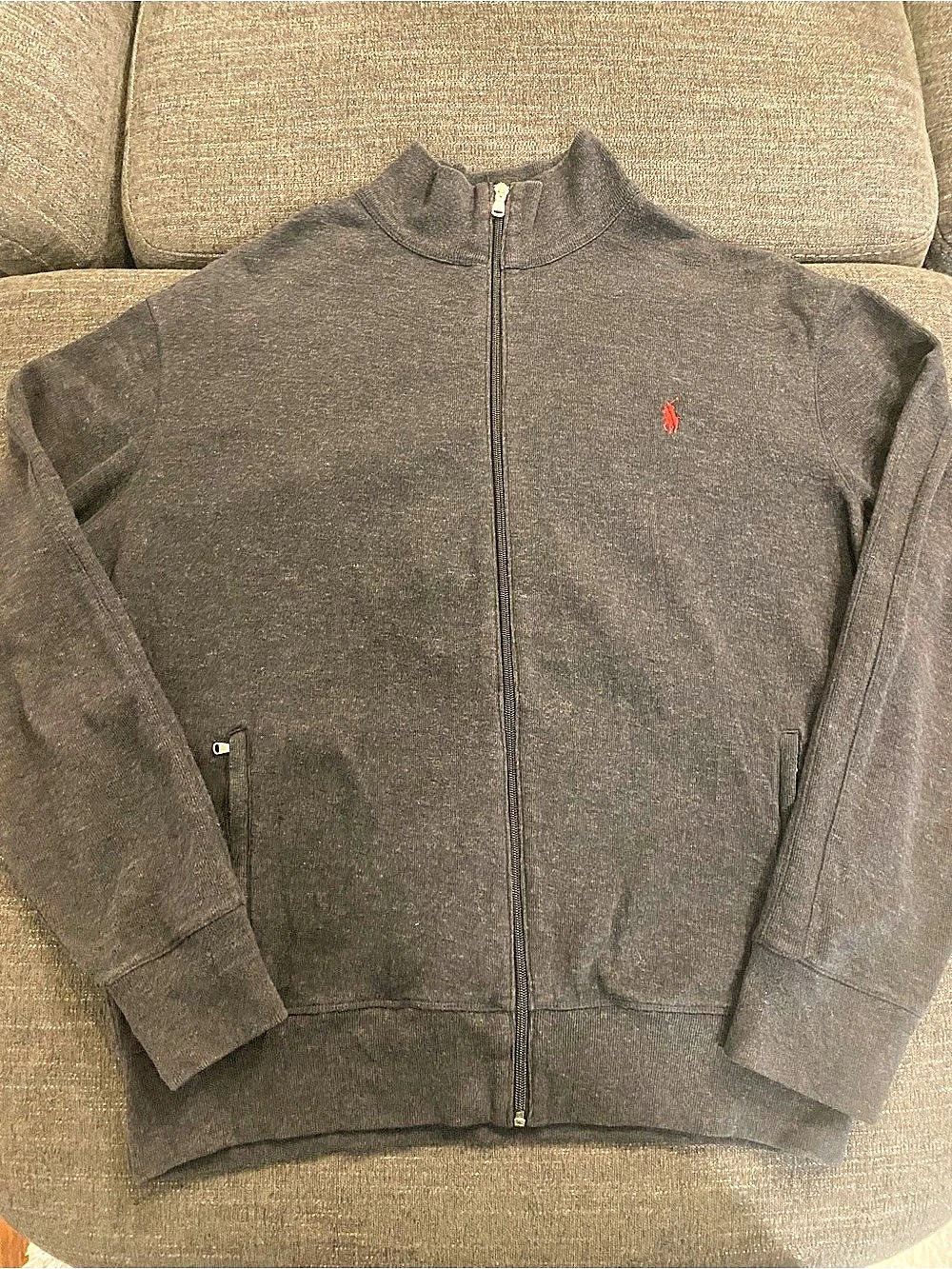 Polo Ralph Lauren Performance Full-Zip Jacket Men's Black Full-Zip Jacket XL